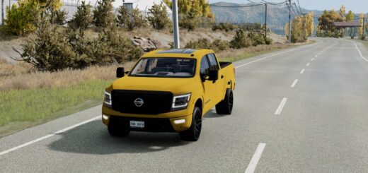 BeamNG Nissan Titan 2020