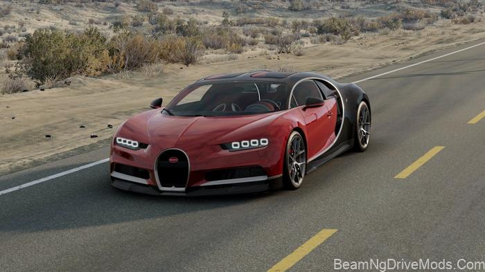 BeamNG Bugatti Chiron (0.38) 3