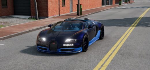 BeamNG Bugatti Veyron Super Sport
