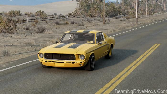 BeamNG Ford Mustang 1967 (0.38) 2