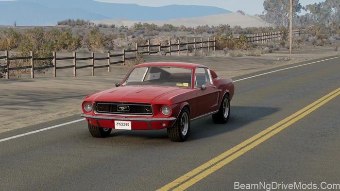 BeamNG Ford Mustang 1967 (0.38) 3