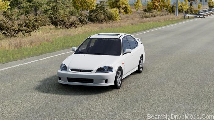 BeamNG Honda Civic 1999–2000 V4.0