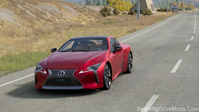 BeamNG Lexus LC 2017-2025