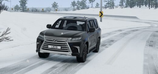 BeamNG Lexus LX570 (0.38)