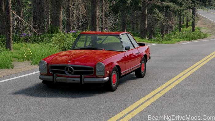 BeamNG Mercedes-Benz 280 SL 1967 3