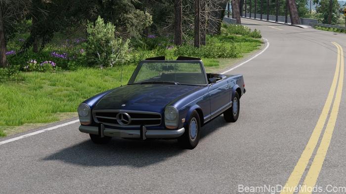 BeamNG Mercedes-Benz 280 SL 1967 4