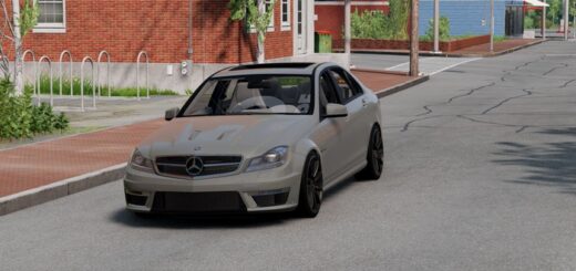 BeamNG Mercedes-Benz C63 W204 (0.38)