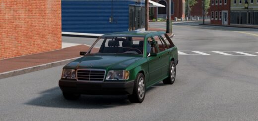 BeamNG Mercedes-Benz E-Class (S124) 2