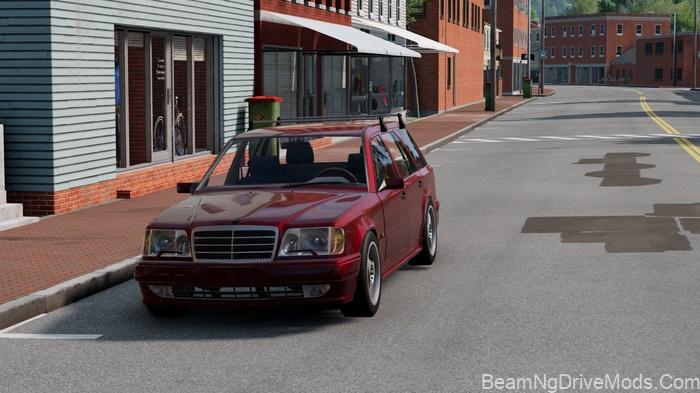 BeamNG Mercedes-Benz E-Class (S124) 3