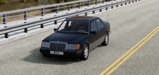 BeamNG Mercedes-Benz W124 1980-1990s