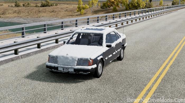 BeamNG Mercedes-Benz W124 1980-1990s 3