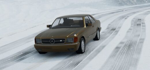 BeamNG Mercedes-Benz W126 560SEC