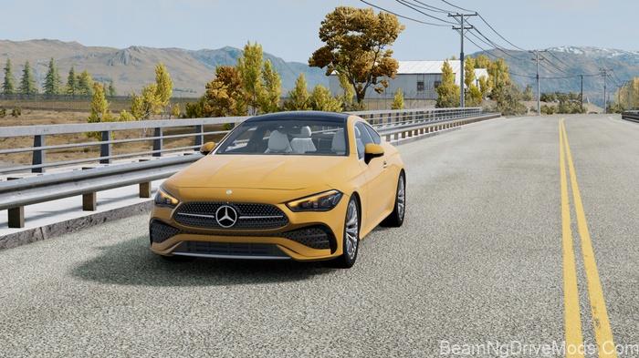 BeamNG Mercedes CLE AMG 450 2025 3