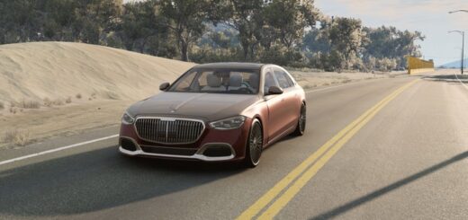 BeamNG 2022 Mercedes S-Class Maybach