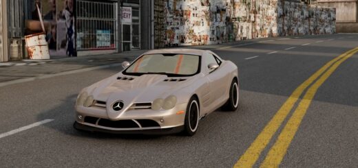 BeamNG Mercedes SLR McLaren 722S Edition Coupe