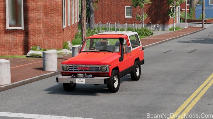 BeamNG Nissan Patrol 160 3