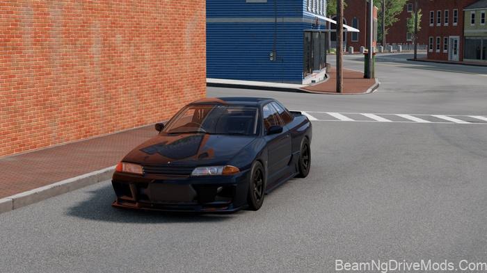 BeamNG Nissan Skyline R32 Custom Tuning 3