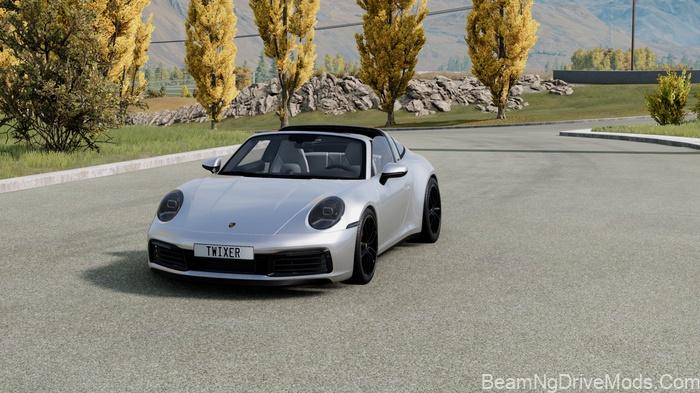 BeamNG Porsche 911 992 (0.38)