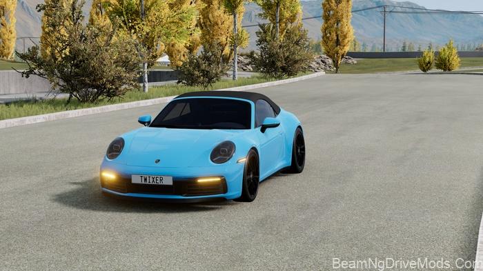 BeamNG Porsche 911 992 (0.38) 2