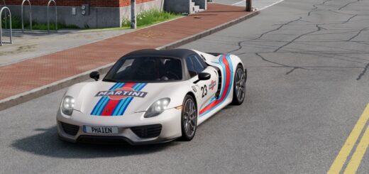 BeamNG Porsche 918 Spyder Concept 2010 (0.37)