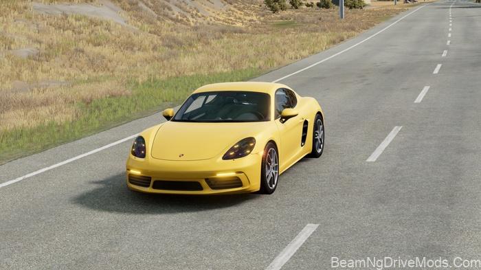 BeamNG Porsche Cayman (0.38) 3