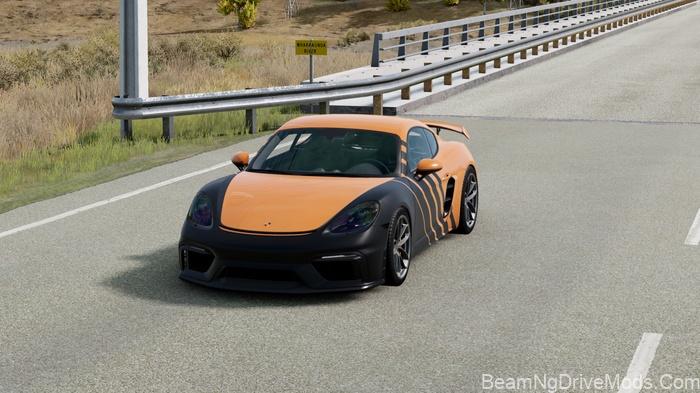BeamNG Porsche Cayman (0.38) 4
