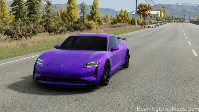 BeamNG Porsche Taycan (0.38) 4