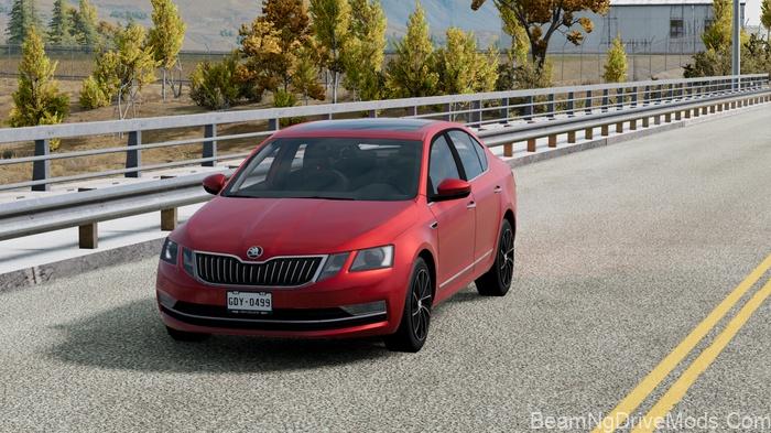 BeamNG Skoda Octavia 5E 2018 (0.38)