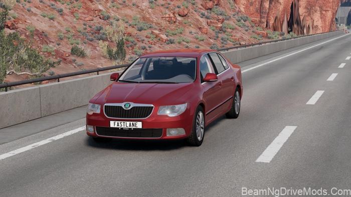 BeamNG Skoda Superb (3T) 2008-2015 3
