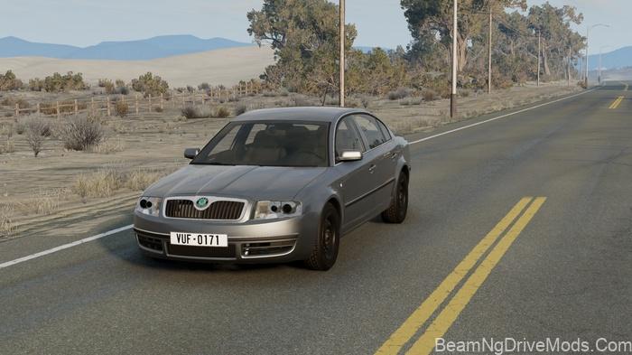 BeamNG Skoda Superb B5