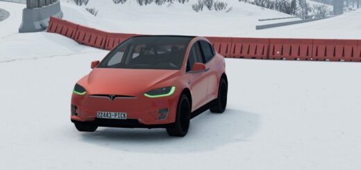 BeamNG Tesla Model X 2017 (0.38)