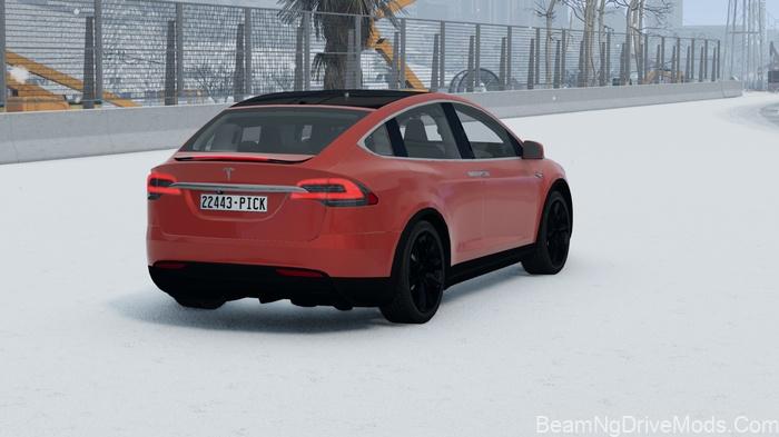 BeamNG Tesla Model X 2017 (0.38) 3