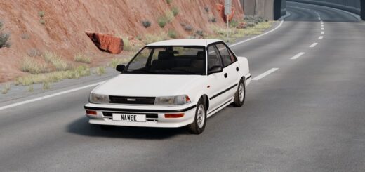 BeamNG Toyota Corolla AE92 1988