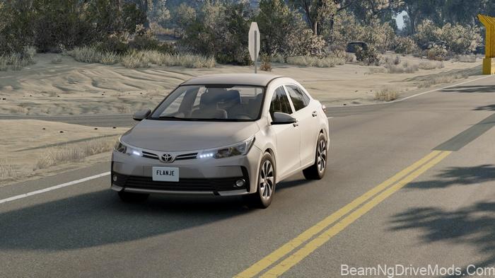 BeamNG Toyota Corolla E180 (0.38)