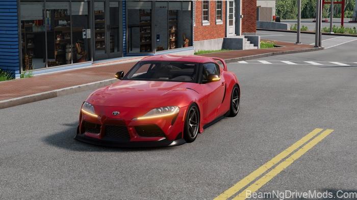 BeamNG Toyota GR Supra (0.38) 3