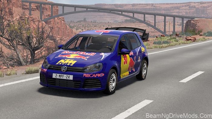 BeamNG Volkswagen Golf MK6 2