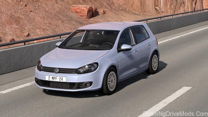 BeamNG Volkswagen Golf MK6 3