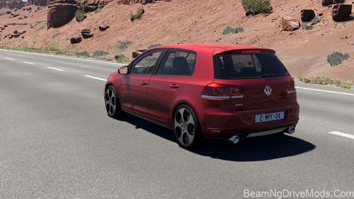 BeamNG Volkswagen Golf MK6 6