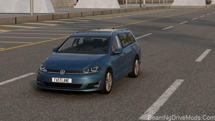 BeamNG Volkswagen Golf VII Variant (0.38)