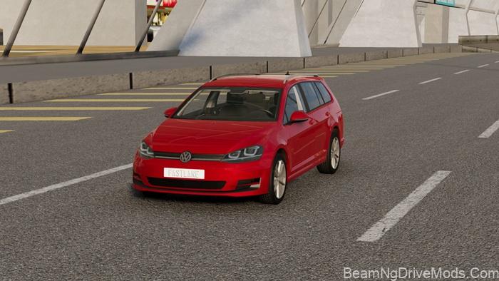BeamNG Volkswagen Golf VII Variant (0.38) 4