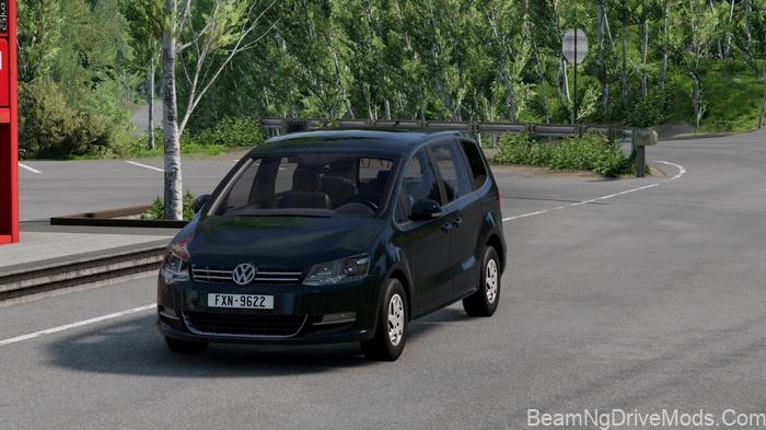 BeamNG Volkswagen Sharan 2016 (0.38)