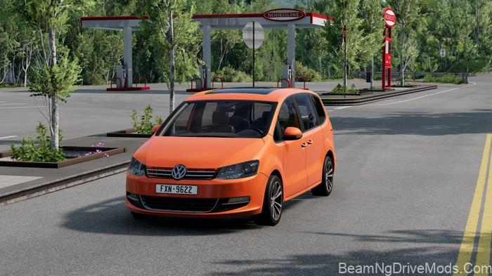 BeamNG Volkswagen Sharan 2016 (0.38) 3