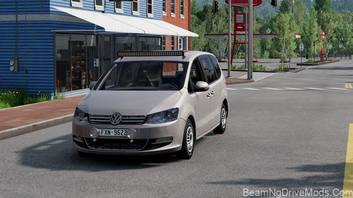 BeamNG Volkswagen Sharan 2016 (0.38) 4