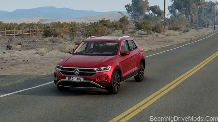 BeamNG - Volkswagen T-Roc 2024 (0.38) - BeamNG Drive Mods Download