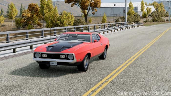 BeamNG 1971 Ford Mustang Mach I 2