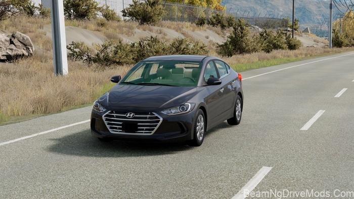 BeamNG Hyundai Elantra 2017