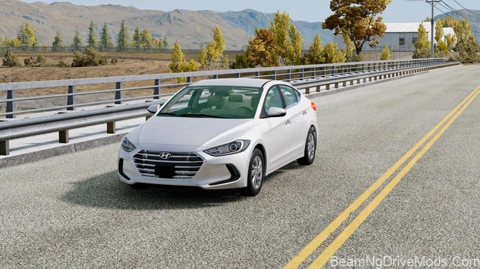 BeamNG Hyundai Elantra 2017 3