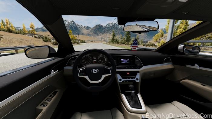 BeamNG Hyundai Elantra 2017 4