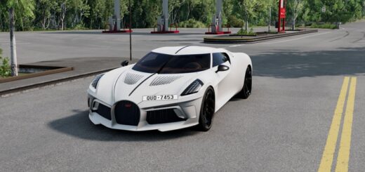 BeamNG 2022 Bugatti La Voiture Noire