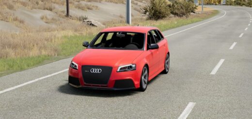 BeamNG Audi RS 3 Sportback (8PA) 2011 (0.38)